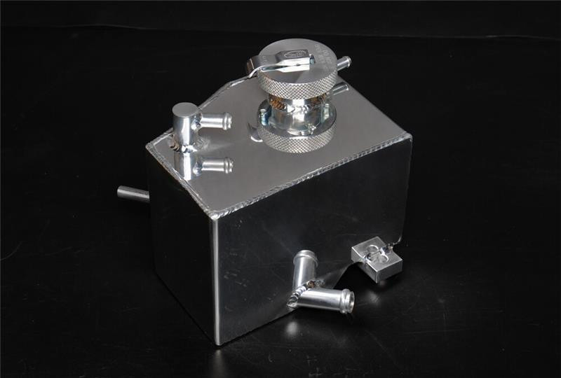 Weapon R 12 Fiat 500 1.4L 4cyl Polished Alum Coolant Tank (w/ Pressure Cap) - 826-139-101 Photo - Primary