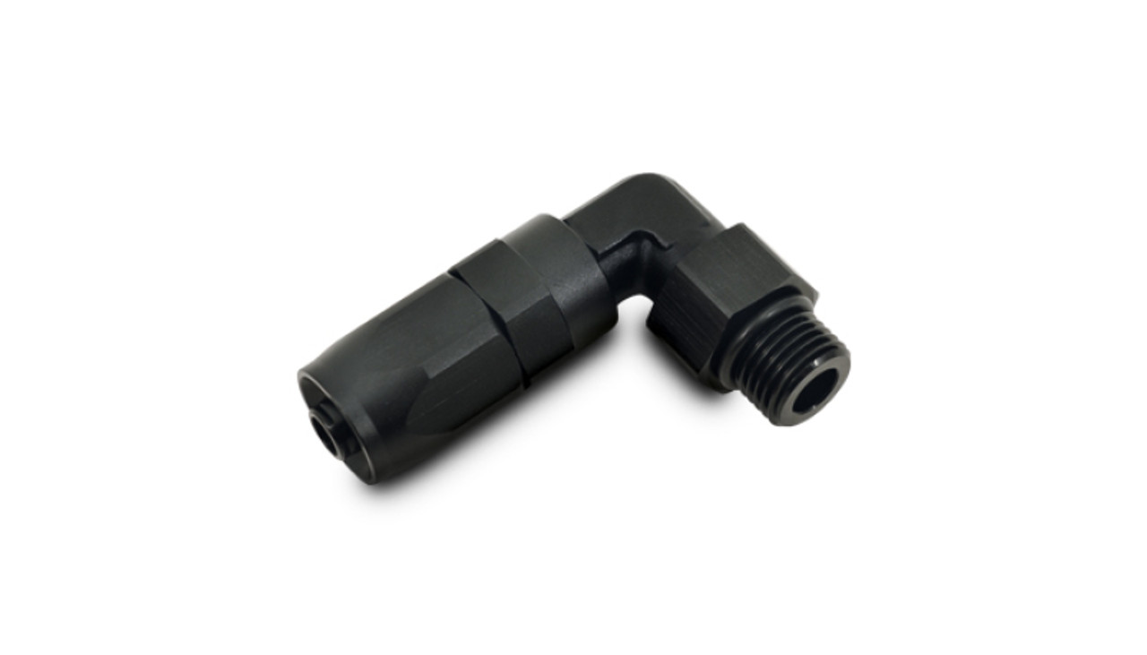 Vibrant Male -6AN 90 Degree Hose End Fitting - 3/4-16 Thread (8) - 24903