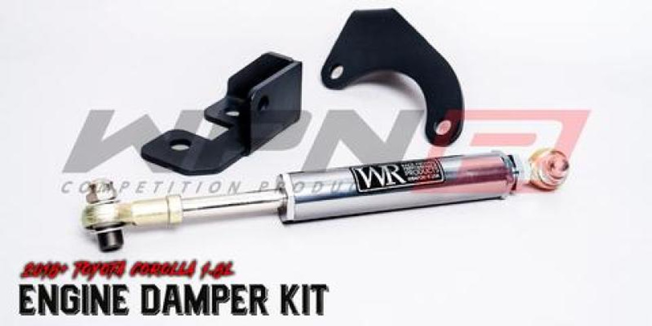 Weapon R 2018 Toyota Corolla 1.8L Gun Metal Engine Torque Damper Kit - 959-111-134