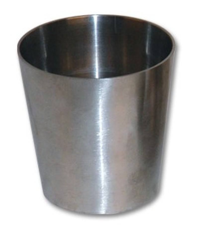 Vibrant 3.0in x 1.5in T304 Stainless Steel Straight Reducer - 6in Length - 2692