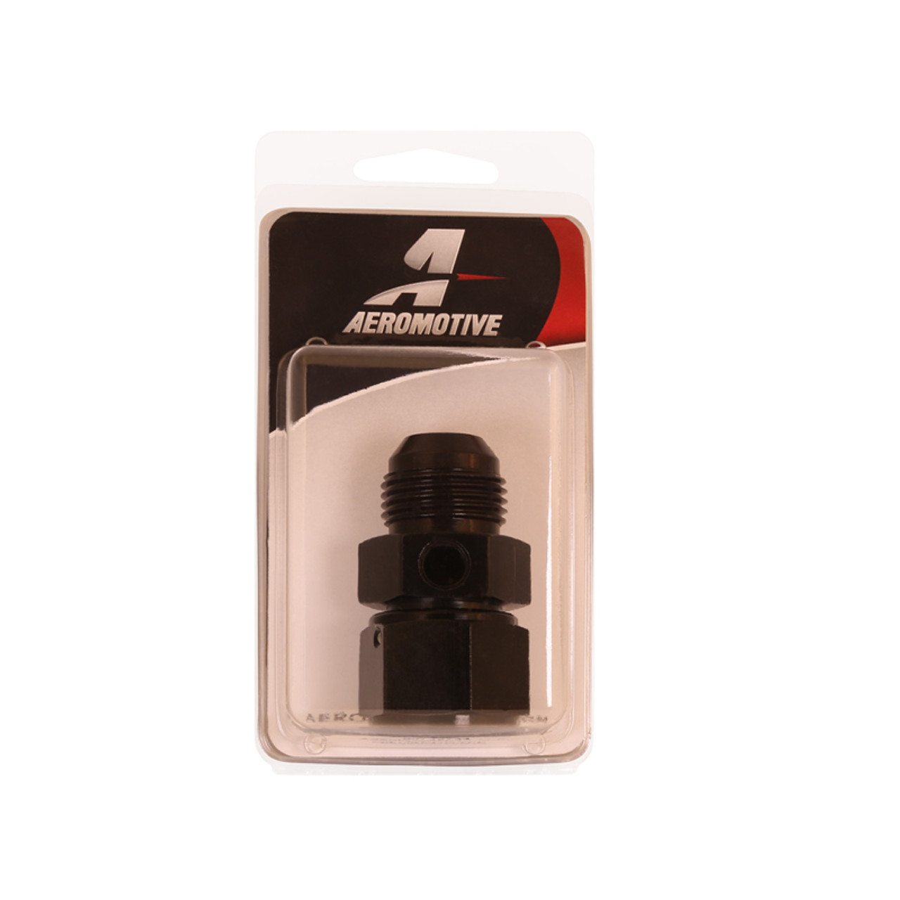 Aeromotive Adapter - AN-12 Male to Female - 1/8-NPT Port - 15734