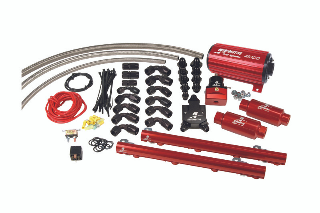 Aeromotive 96-04 Ford SOHC 4.6L Competition Fuel System (Includes A1000 Pump) - 17141