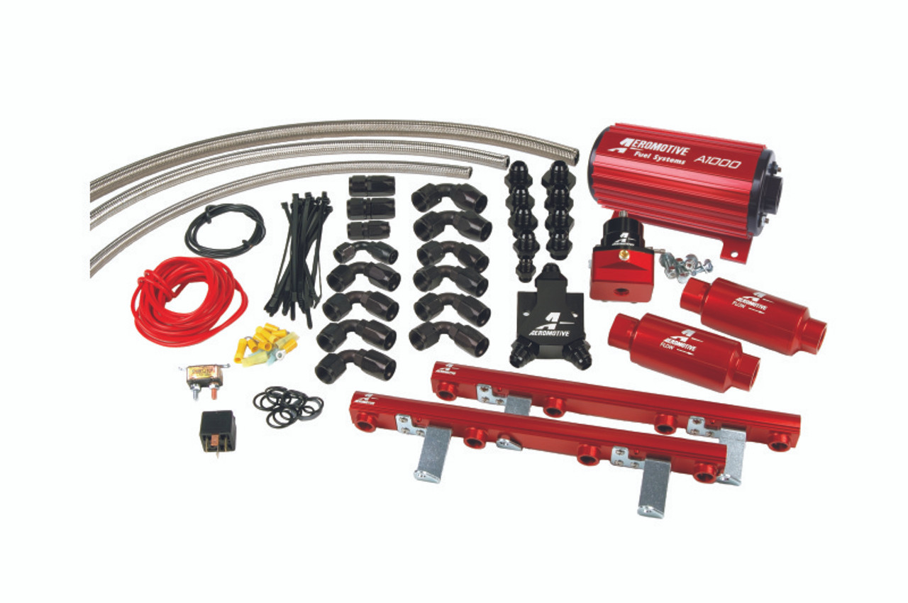 Aeromotive 96-98.5 Ford DOHC 4.6L Competition Fuel System (Includes A1000 Pump) - 17143