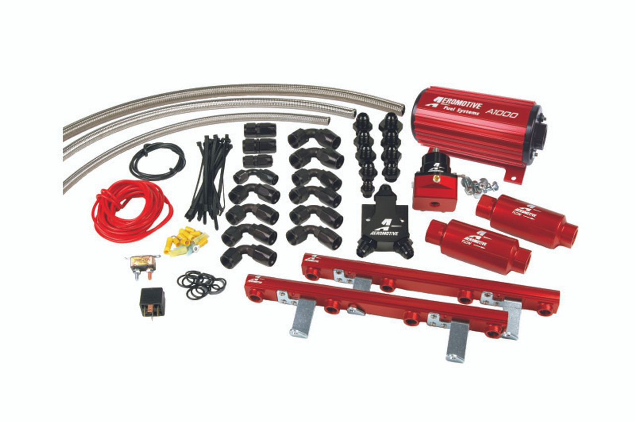 Aeromotive 96-98.5 Ford DOHC 4.6L Competition Fuel System (Includes A1000 Pump) - 17143