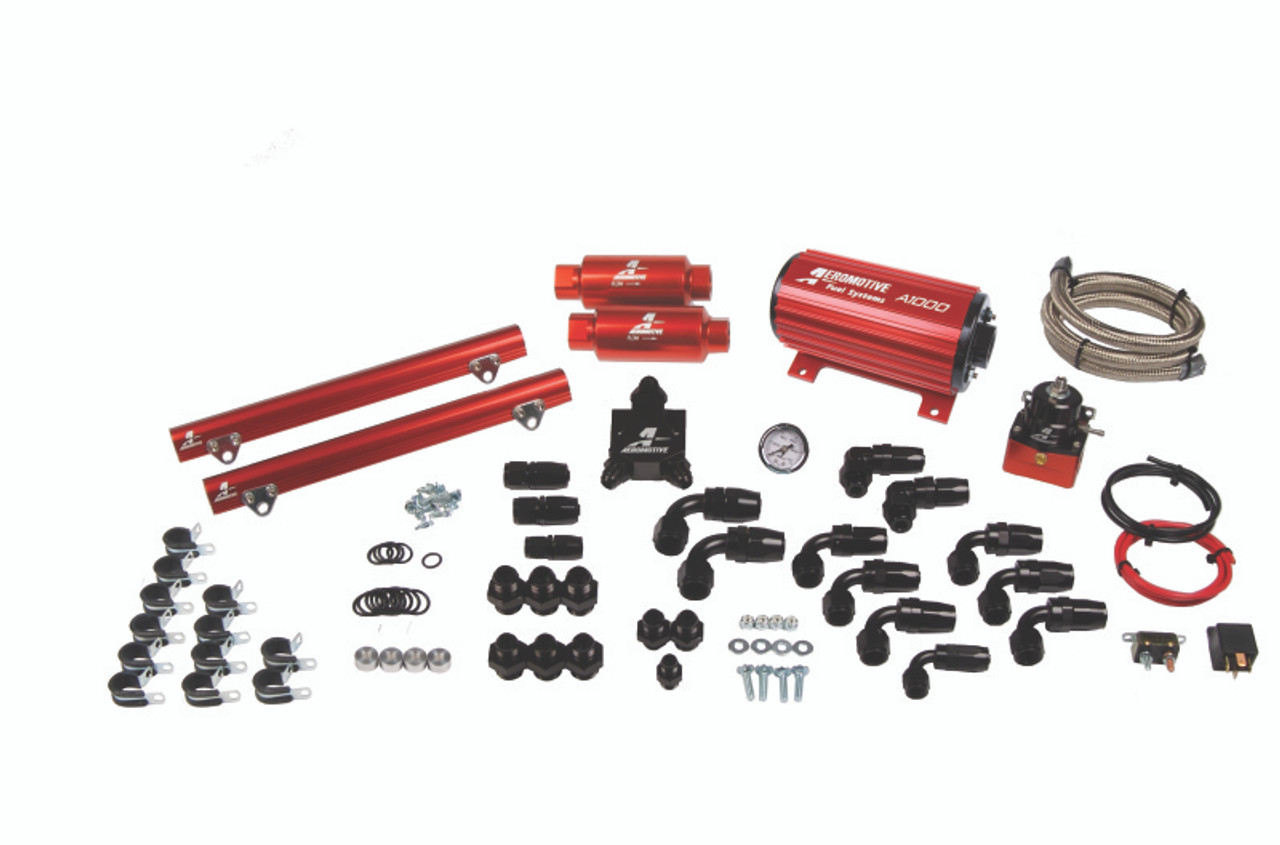 Aeromotive 98.5-04 Ford DOHC 4.6L Competition Fuel System (Includes A1000 Fuel Pump) - 17145