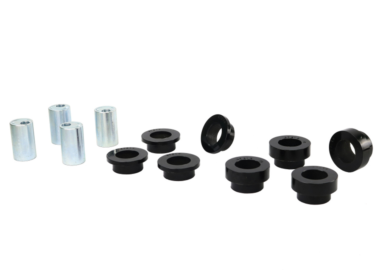 Whiteline 07+ Nissan Skylkine R35 GT-R AWD Front Camber Adj Kit-Upper C/Arm Bushes - KCA403