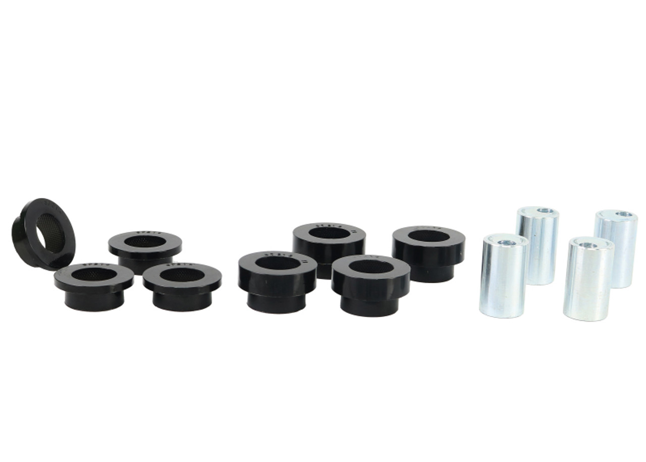 Whiteline 07+ Nissan Skylkine R35 GT-R AWD Front Camber Adj Kit-Upper C/Arm Bushes - KCA403