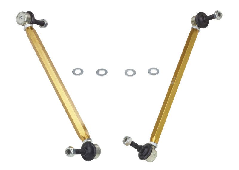 Whiteline 02-06 R53 & 06+ R56 Mini Cooper S  Front Swaybar link kit-adjustable ball end links - KLC105
