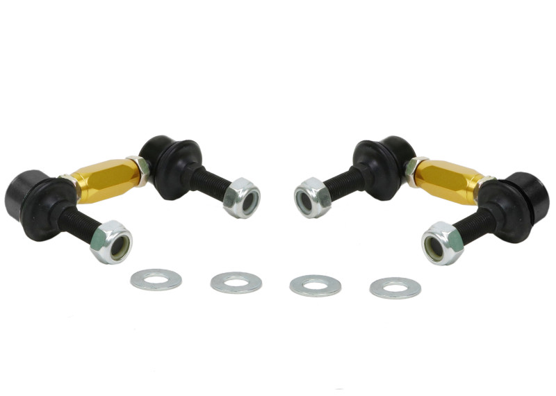 Whiteline Universal Sway Bar Link Assembly Heavy Duty Adjustable Ball/Ball Style - KLC180-090