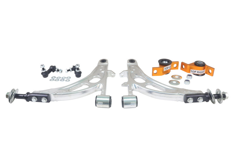Whiteline 93-07 Subarau Impreza  Front Lower Street Performance Alloy Control Arm Kit - KTA289