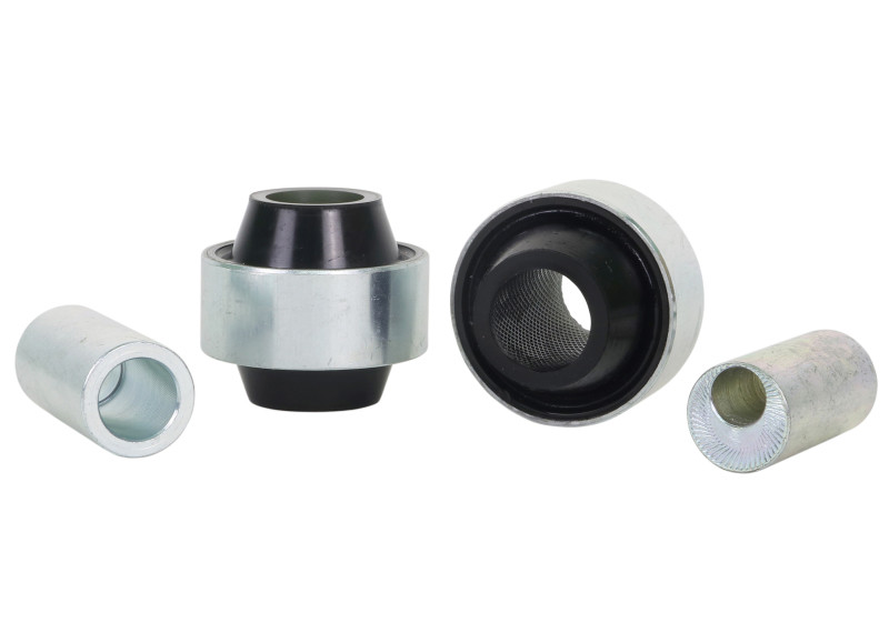Whiteline Plus 10/08+ Mitsubishi Lancer CJ Anti-Lift/Caster Fr C/A - Lwr Inner Rear Bushing Kit - W53383