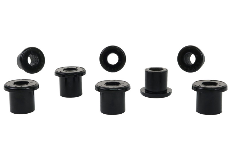 Whiteline Plus 86-11/05 Toyota Frontier / 2/97-11/05 XTerra Rear Spring - Eye Rear & Shackle Bushing - W71060