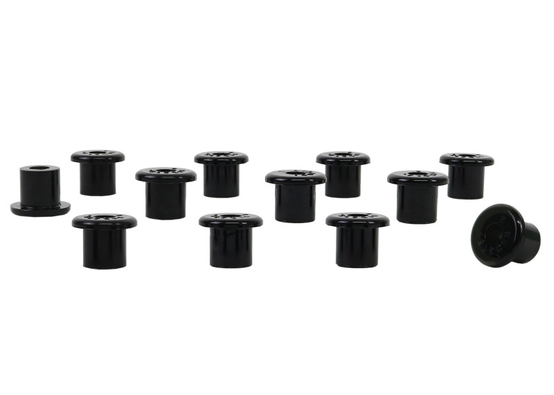 Whiteline 76-86 Jeep CJ7 Spring Eye Front/Rear and Shackle Bushing Kit - W72315