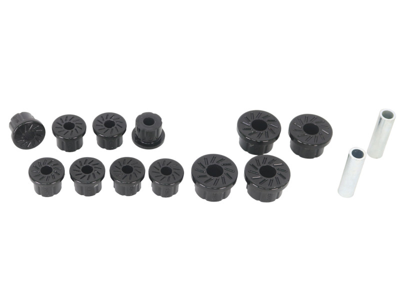 Whiteline 1986-1995 Suzuki Samurai Front Leaf Spring Eye And Shackle Bushings - W73475