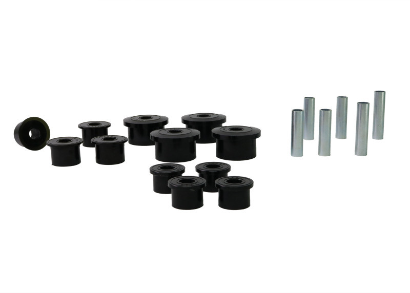 Whiteline 1986-1999 Jeep Cherokee Spring - Eye Front/Rear And Shackle Bushing - W73819