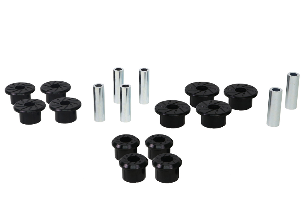 Whiteline 1999-2018 Chevrolet Silverado 1500 Spring - Eye Front/Rear And Shackle Bushing - W73821