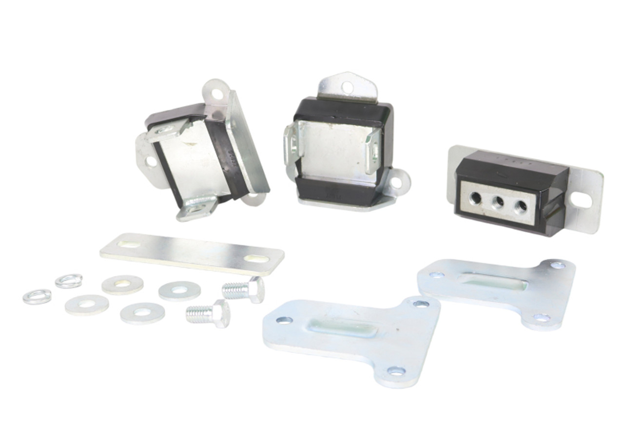 Whiteline 1963-1982 Chevrolet Corvette Complete Engine and Transmission Mount Set - W93473