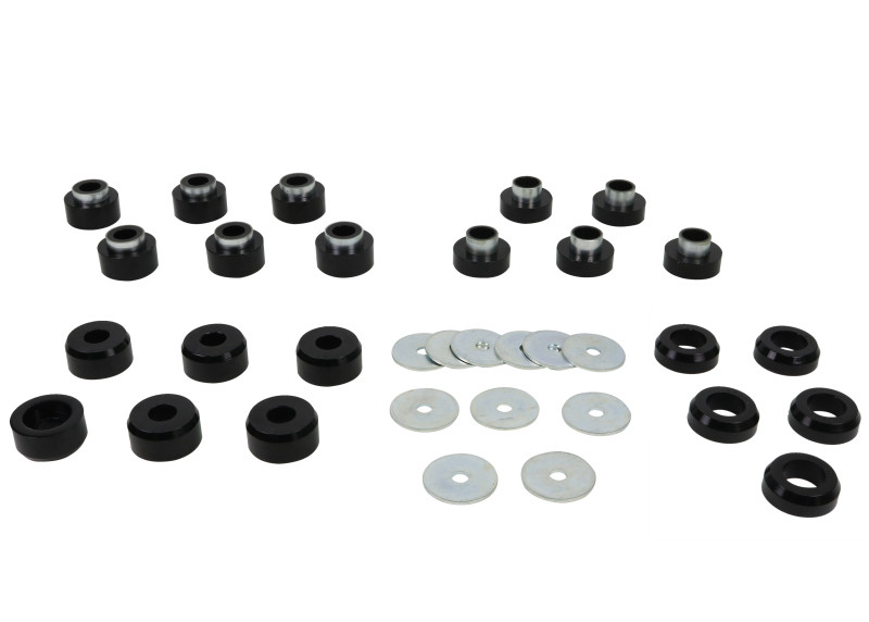 Whiteline 1997-2006 Jeep Wrangler Body Mount Bushing Set - W93547