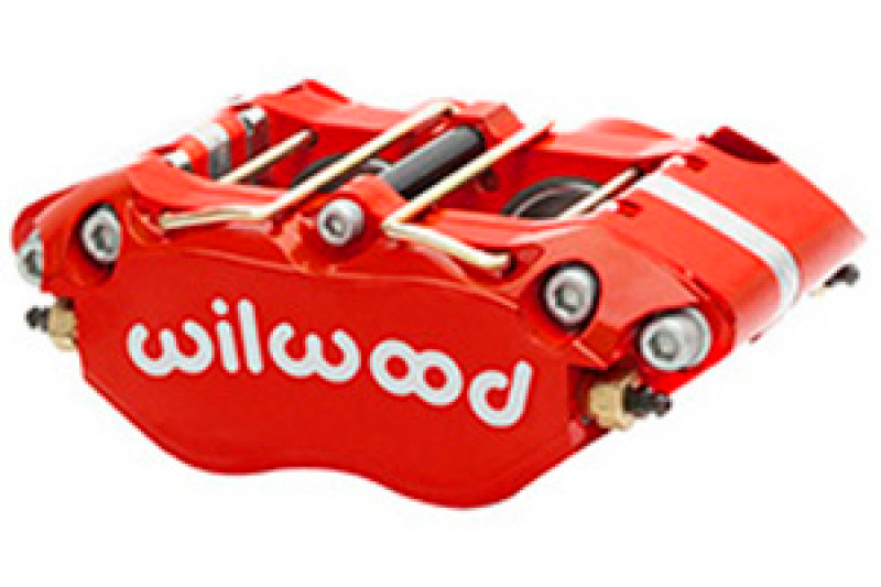 Wilwood Caliper-Dynapro Radial (Thin Pad) 1.75in Pistons .81in Disc - Red - 120-10000-RD
