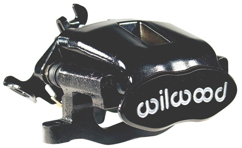 Wilwood Caliper-Combination Parking Brake-Pos 6-L/H-Black 41mm piston .81in Disc - 120-10112-6-BK