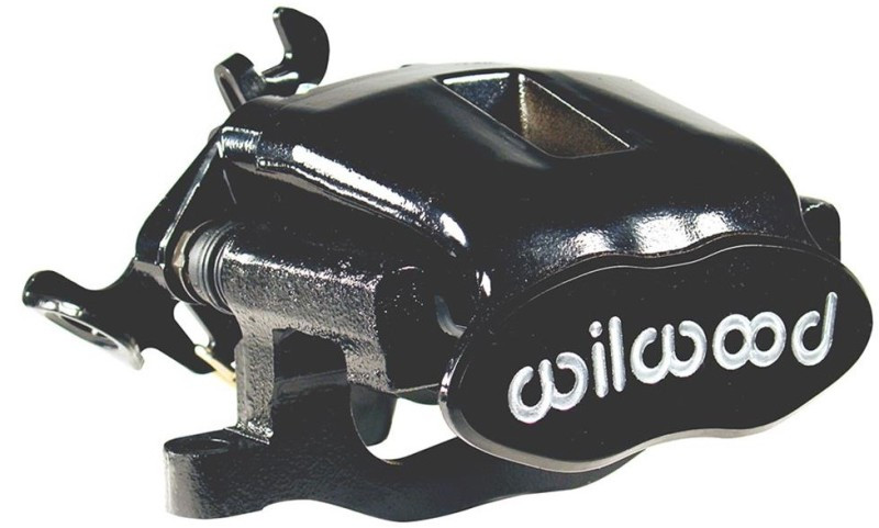 Wilwood Caliper-Combination Parking Brake-Pos 6-R/H-Black 41mm piston .81in Disc - 120-10113-6-BK
