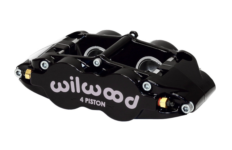 Wilwood Caliper-Narrow Superlite 4R - Black 1.75/1.75in Pistons 1.10in Disc - 120-11784-BK