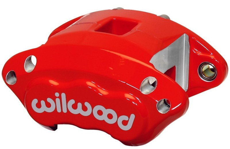 Wilwood Caliper-D154-Red 1.62/1.62in Pistons 1.04in Disc - 120-11872-RD
