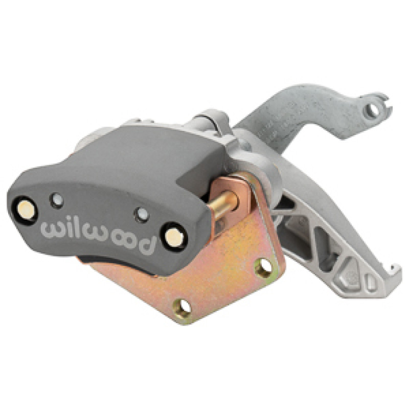 Wilwood RH MC4 Mechanical Parking Brake Caliper - 2.00in Bracket - 1.10in Disc - Ty3 Hard Ano - 120-17143 Photo - Primary