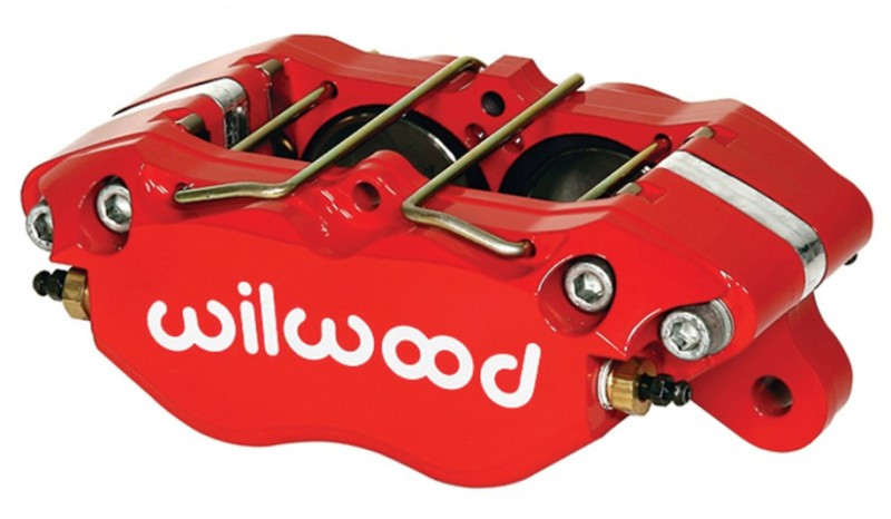 Wilwood Caliper-Dynapro 5.25in Mount-Red 1.00in Pistons .81in Disc - 120-9706-RD