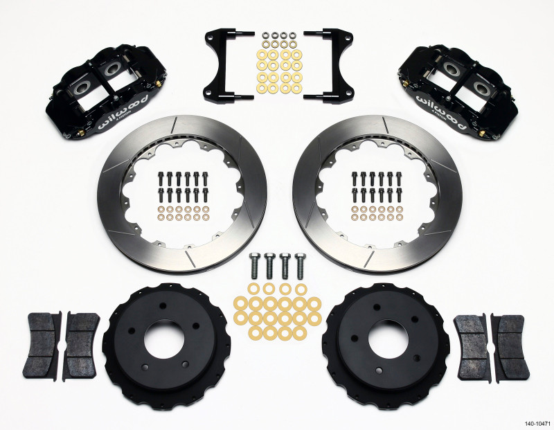 Wilwood Narrow Superlite 4R Rear Kit 12.88in 65-82 Corvette C2/C3 - 140-10471