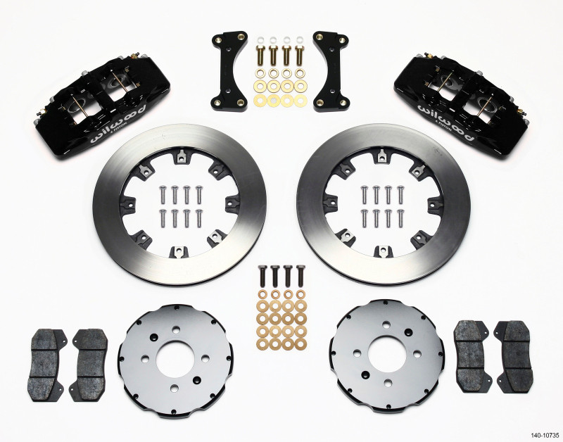 Wilwood Dynapro 6 Front Hat Kit 12.19in 94-01 Honda/Acura w/262mm Disc - 140-10735