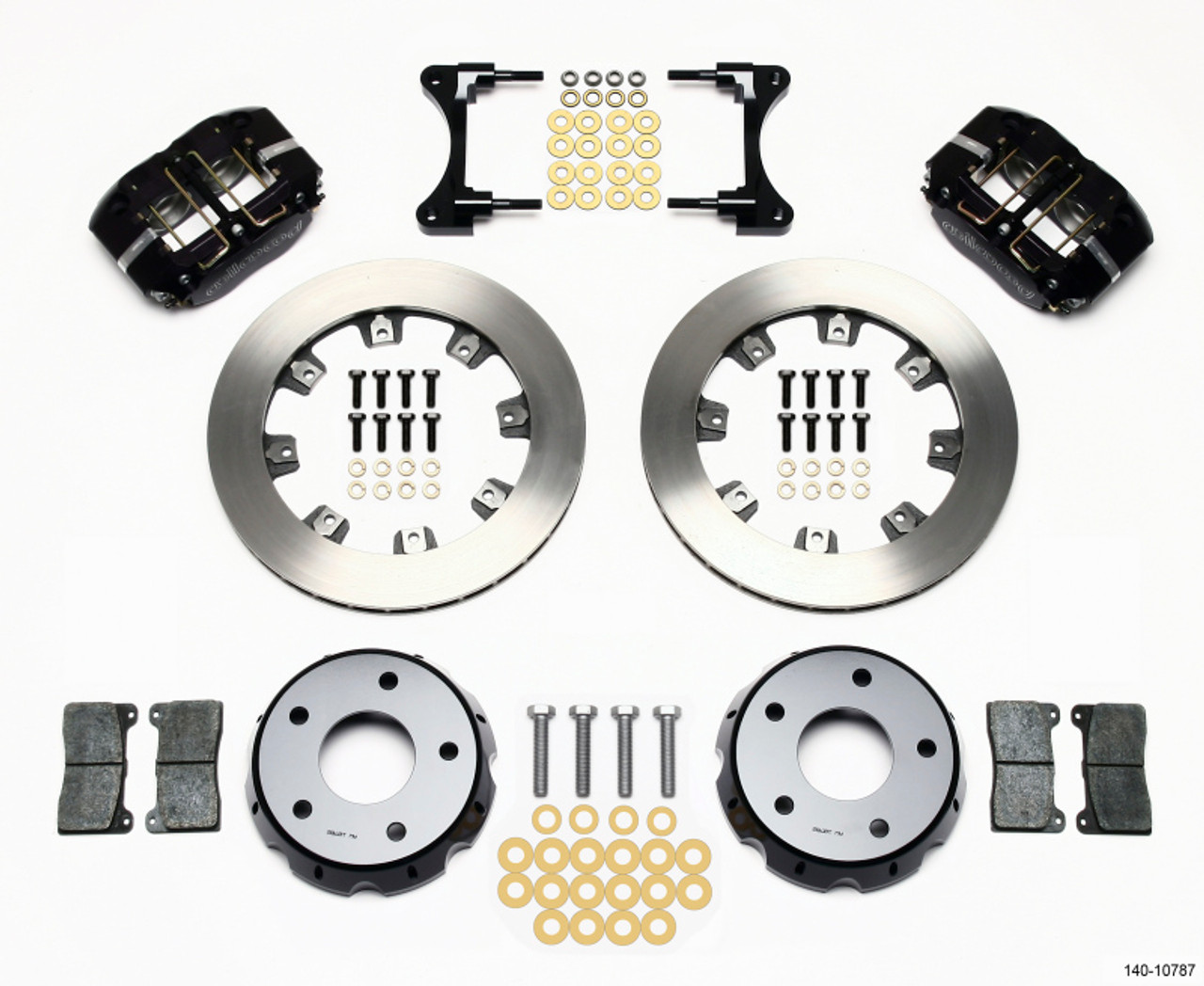 Wilwood Dynapro Radial Front Drag Kit 11.75in Vented 98-02 Camaro/Firebird - 140-10787