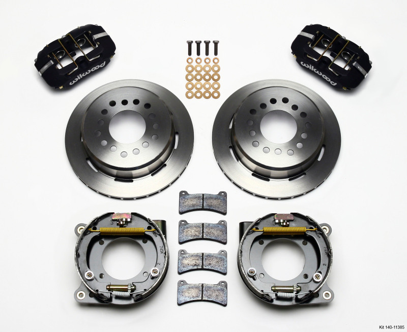 Wilwood Dynapro Low-Profile 11.00in P-Brake Kit Chevy C-10 2.42 Offset 5-lug - 140-11385