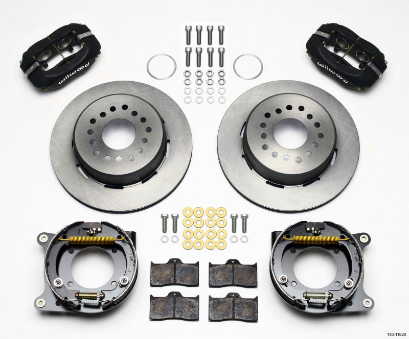 Wilwood Forged Dynalite P/S Park Brake Kit Impala 59-64 / Corvette 57-62 - 140-11828
