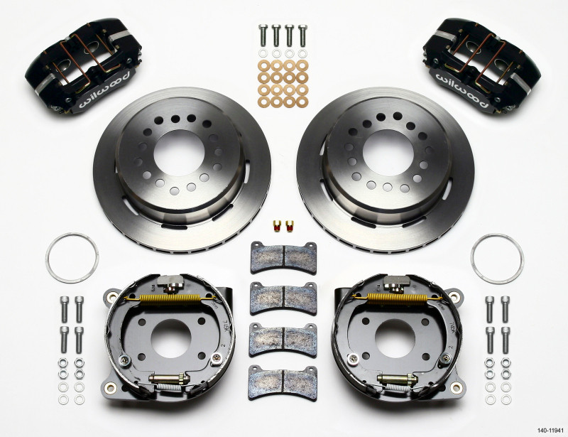Wilwood Dynapro Low-Profile 11.00in P-Brake Kit AMC 71-74 2.60in Offset - 140-11941