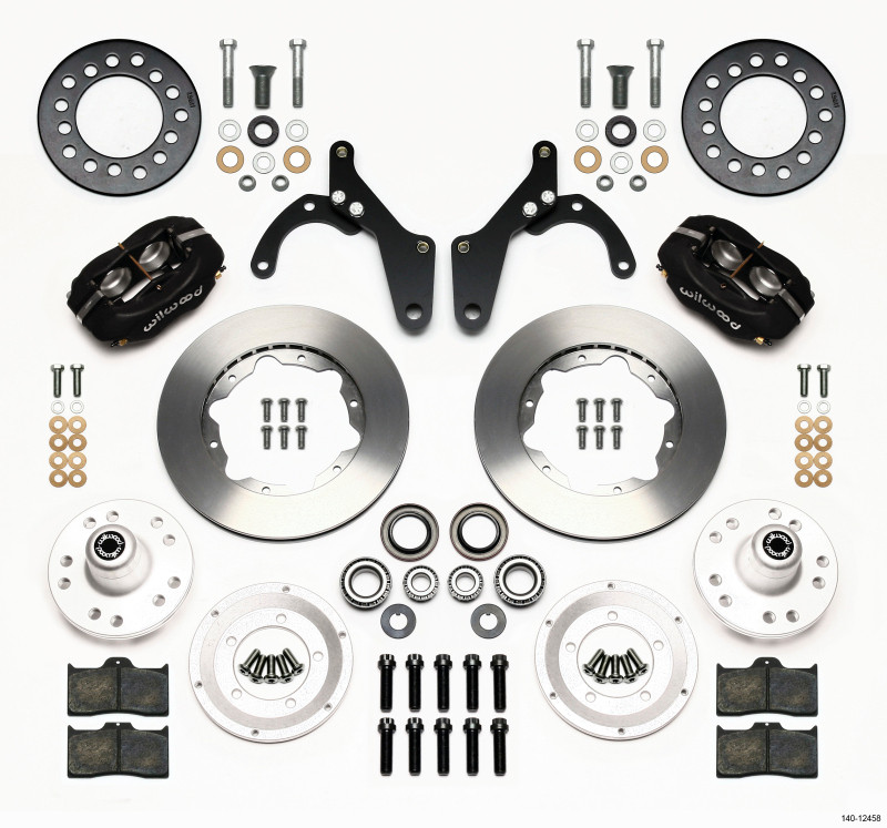 Wilwood Forged Dynalite Front Kit 11.00in 59-64 Chevy Impala / 63-64 Corvette - 140-12458