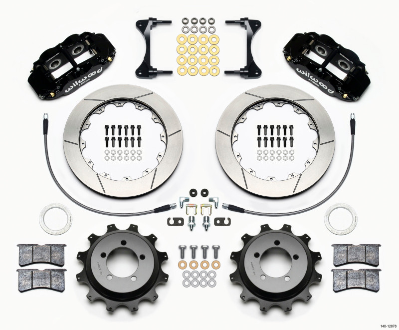 Wilwood Narrow Superlite 4R Rear Kit 12.88in 99-05 WRX / 99-07 Impreza - 140-12878