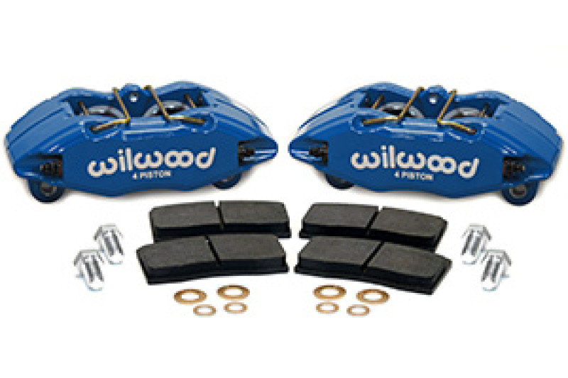 Wilwood DPHA Front Caliper & Pad Kit Blue Honda / Acura w/ 262mm OE Rotor - 140-13029-CB