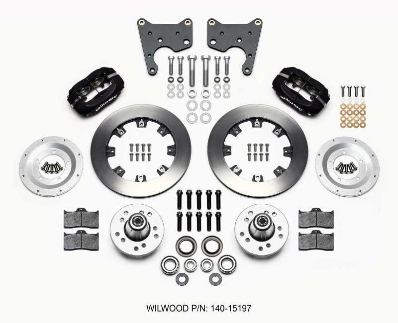 Wilwood Forged Dynalite Front Kit 12.19in 65-72 CDP C Body -Drum - 140-15197