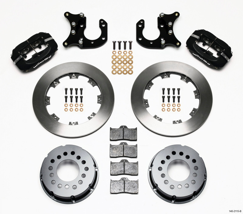 Wilwood Forged Dynalite P/S Rear Kit Big Ford 2.36in Offset - 140-2115-B