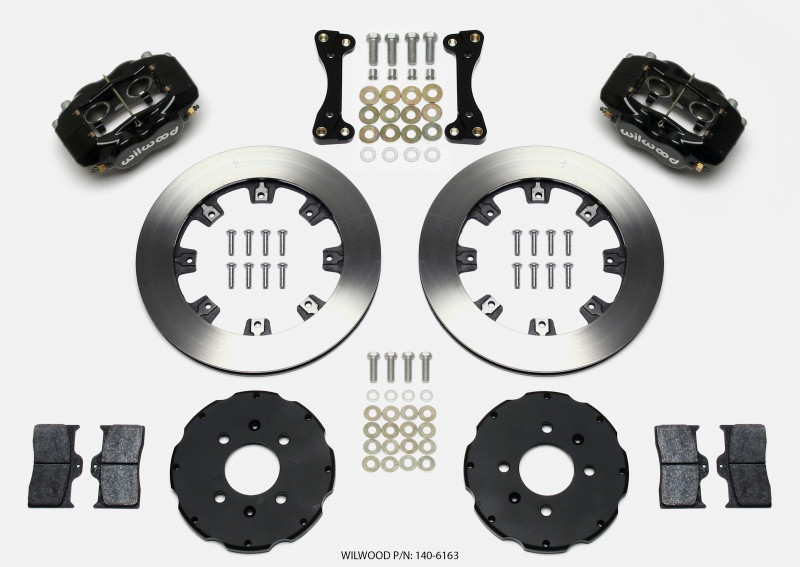 Wilwood Forged Dynalite Front Hat Kit 12.19in 94-01 Honda/Acura w/262mm Disc - 140-6163