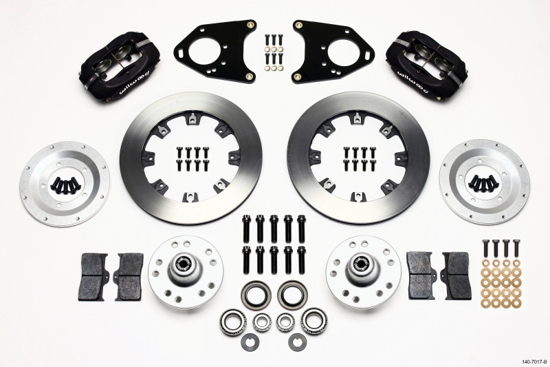 Wilwood Forged Dynalite Front Kit 12.19in 71-80 Pinto/Mustang II Disc & Drum - 140-7017-B