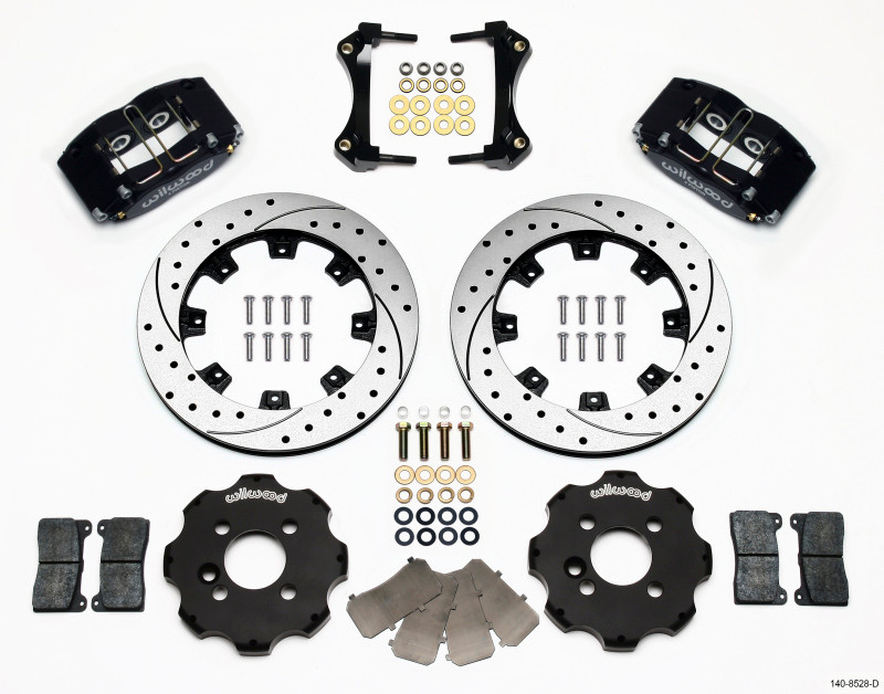 Wilwood Dynapro Radial Front Kit 12.19in Drilled Mini Cooper - 140-8528-D