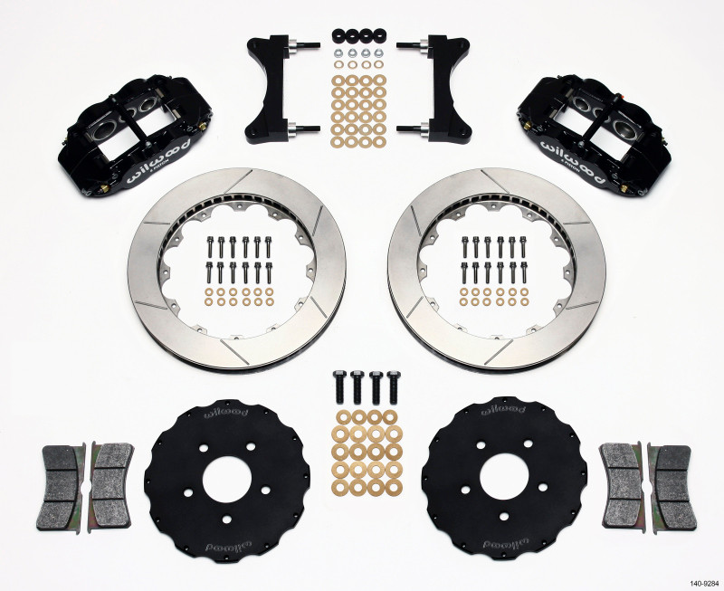 Wilwood Narrow Superlite 6R Front Hat Kit 13.06in Mitsubishi EVO VIII - 140-9284