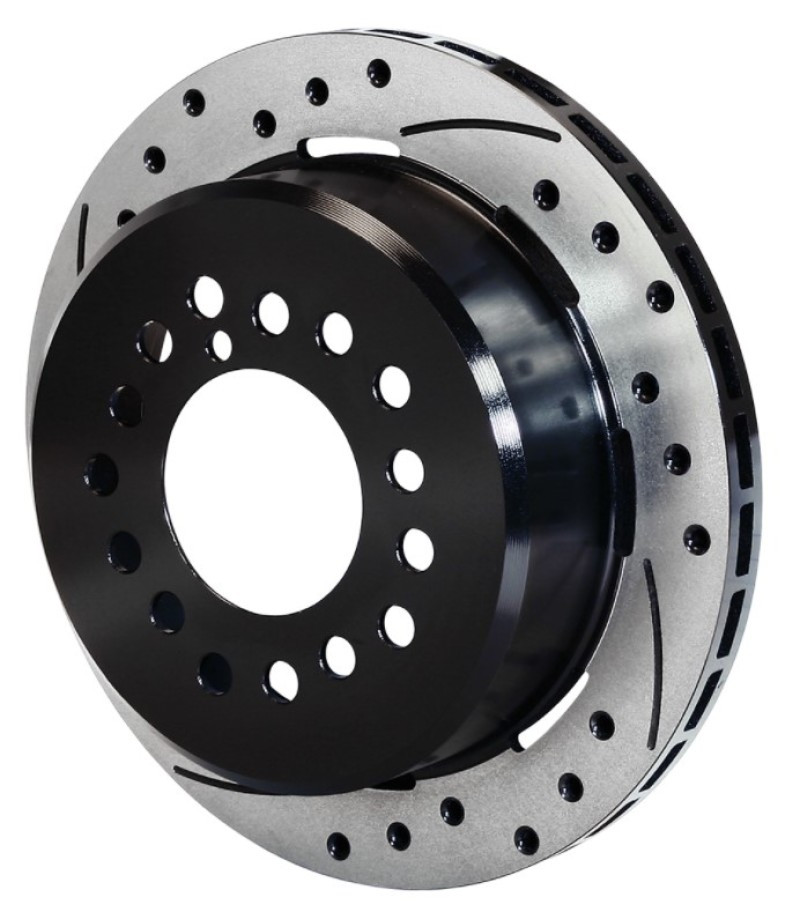 Wilwood Rotor-1.91in Offset-SRP-BLK-Drill-LH 12.19 x .810 - 5 Lug - 160-9813-BK