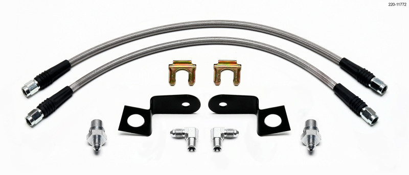 Wilwood Flexline Kit 2006-10 Magnum/Chrger/Challngr/300C Rear - 220-11772