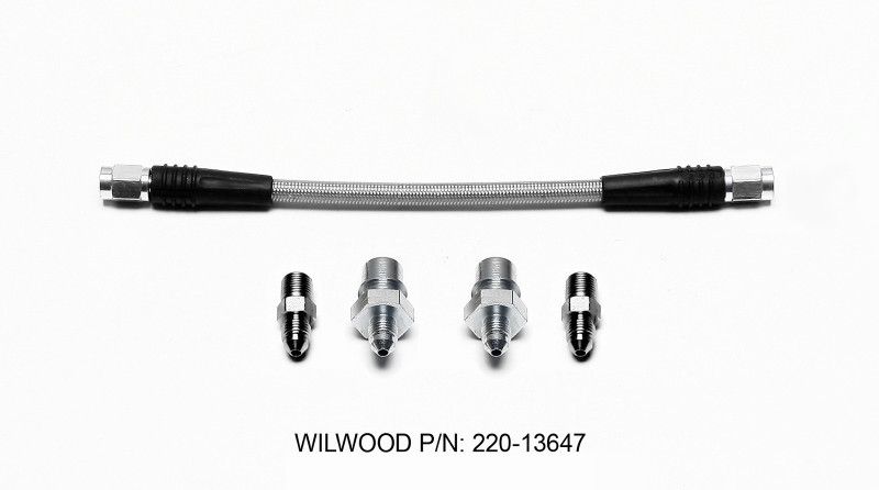 Wilwood Flexline Kit Rear 07-11 BMW 3 Series - 220-13647
