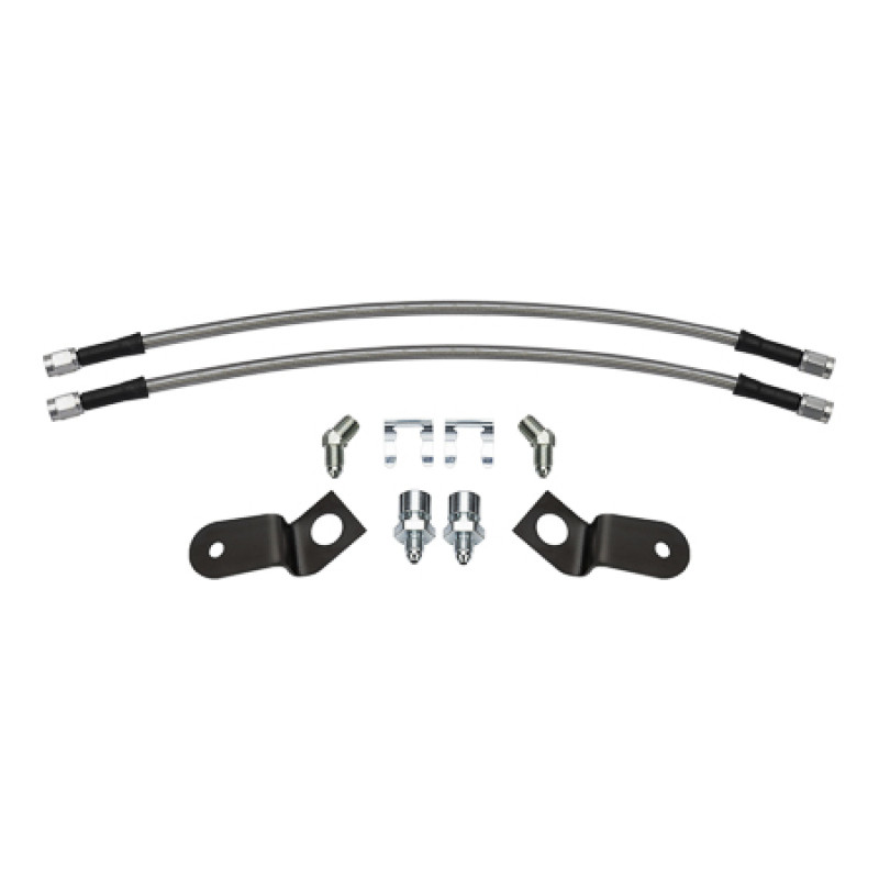 Wilwood 13-18 RAM 1500 4WD Braided Stainless Steel Flexline Hose Kit - 220-18206 Photo - Primary