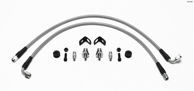 Wilwood Flexline Kit Front Mitsubishi EVO VIII - 220-9287