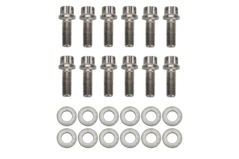 Wilwood Bolt Kit - Hat/Rotor 1/4-28x.75 12 Pt Stainless - 230-8217